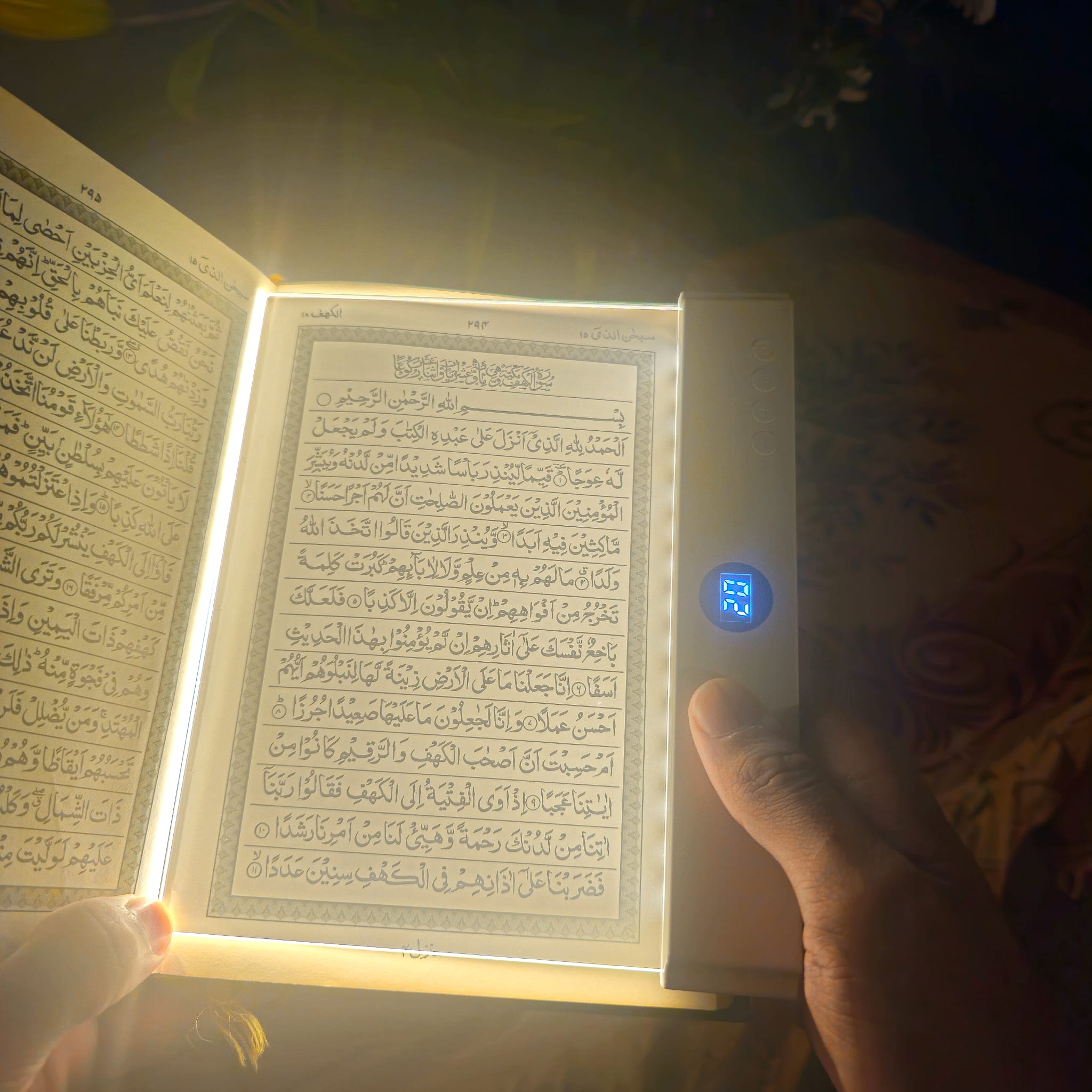 Lecture au lit avec LumiNight