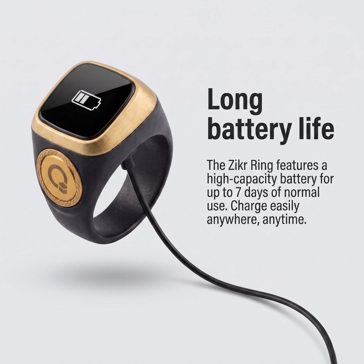 LumiNight™ Smart Digital Zikr Ring